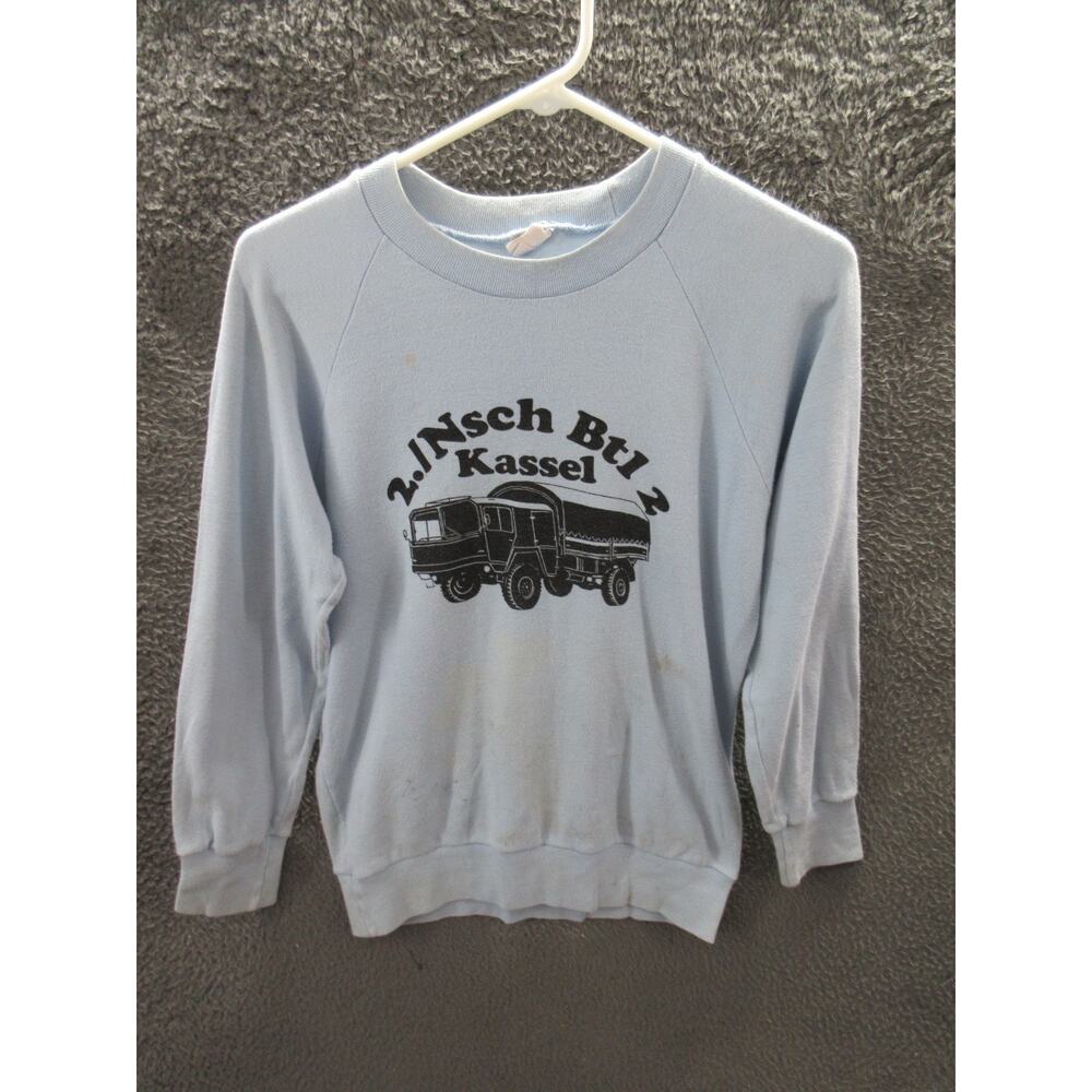 Vintage German Kassel Germany NATO Reservist 2.INsch Btl 2 Sweatshirt Sz Small?